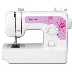 MÁQUINA DE COSTURA BROTHER J17S ( 17 - Branco - Braço livre - Caseado automático em 4 passos... ) MÁQUINA DE COSTURA BROTHER J17S ( 17 - Branco - Braço livre - Caseado automático em 4 passos... )