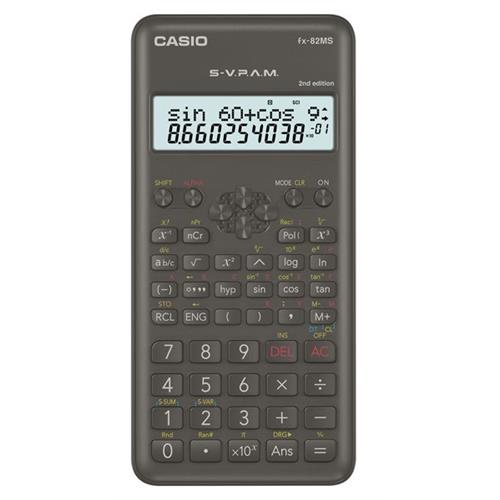 CALCULADORA CASIO CIENTIFICA -FX82MS ( Preto - Visor para mantissa de 10 dígitos + expoente 2 - Ex... )