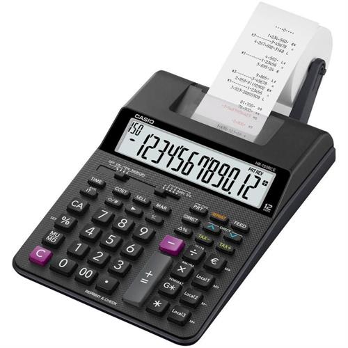CALCULADORA CASIO SECRET.-HR150RCEWA ( Silver - Visor de 12 dígitos - Cálculo de impostos - Conver... )