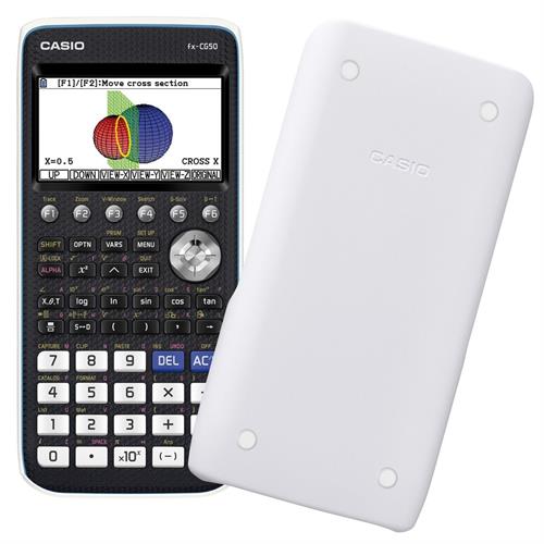 CALCULADORA CASIO GRÁFICA FX-CG50 ( Preto _ Branco - Ecrã de alta resolução com mais de 65.000 ... )