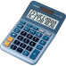 CALCULADORA CASIO SECRETARIA-MS100EM ( Azul - Ecrã extra grande - Sinais de comando de função - Se... )