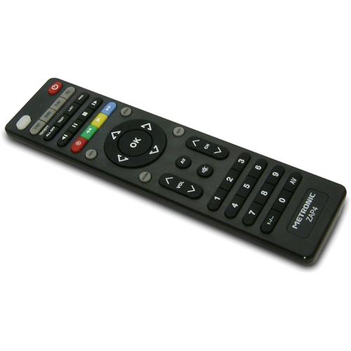 TELECOMANDO UNIVERSAL METRONIC 495325 ( Preto - Permite controlar 4 aparelhos: TV, TDT, SAT e DVD -... )
