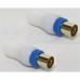 CONECTOR ASTRELL TV (2)-011303( 2 - Fêmea - Conector TV 9,52 mm - Blindado )