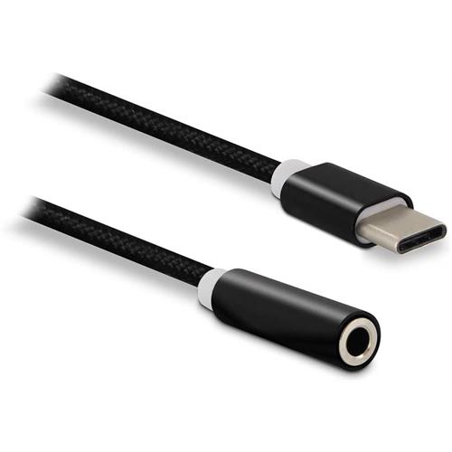 ADAPTADOR METRONIC 340065 ( Entrada: USB-C macho - Saída: jack Stereo fêmea de 3,5 mm -... )