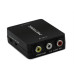 CONVERSOR METRONIC 370276 ( 3 entradas RCA fêmea - 1 saída HDMI fêmea - Preto - O conv... )