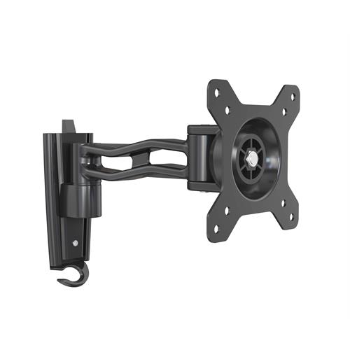 SUPORTE DE TV HAEGER DOUBLETILT&SWIVEL( LED, LCD de 17 a 32" - 20 Kg - Preto )