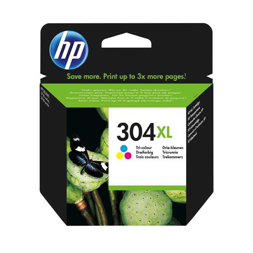 TINTEIRO HP Nº304XL TRICOLOR - N9K07AE( Tinteiro Nº304XL - Tricolor )