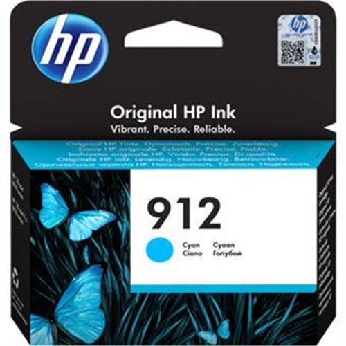 TINTEIRO HP Nº912 CYAN - 3YL77AE( Tinteiro Nº912 - Cyan )