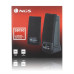 COLUNAS NGS 2.0 SB150( 2.0 - 4 W - Silver _ preto )