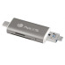 LEITOR CARTÕES NGS ALLYREADER USB-C ( SD e Micro-SD - Leitor USB-C, Micro USB e USB 2.0 (de e par... )