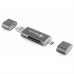 LEITOR CARTÕES NGS ALLYREADER USB-C ( SD e Micro-SD - Leitor USB-C, Micro USB e USB 2.0 (de e par... )
