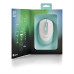 RATO SEM FIOS NGS -SMOGMINT-RB ( Wireless - Branco _ Verde - Sensor ótico - Ligação sem fio... )