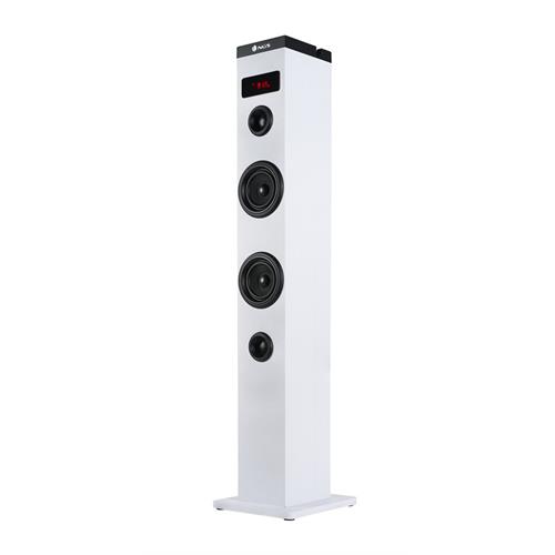 TORRE SOM NGS SKYCHARM BRANCO ( 50 W - Branco - Ecrã LED - Sintonizador FM - Bluetooth - En... ) ( 50 W - Branco - Ecrã LED - Sintonizador FM - Bluetooth - En... )