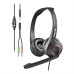 AUSCULTADORES + MICROFONE NGS MSX10PRO ( Preto - Auriculares ligeiros com uma excelente qualidade de... )
