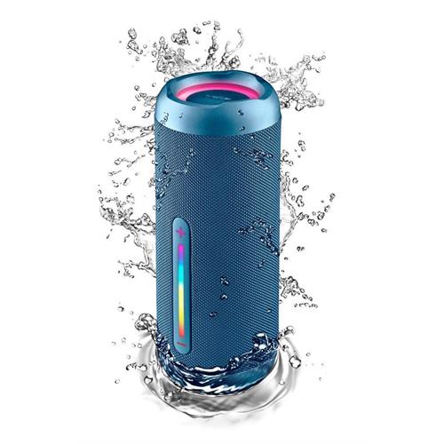 COLUNA BLUETOOTH NGS ROLLER FURIA 3 BLUE( Bluetooth - USB - Entrada auxiliar - 60 W - Azul )