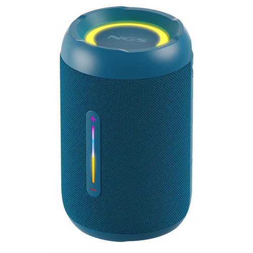 COLUNA BT NGS ROLLERFURIA2TINY( Bluetooth - USB - AUX-in - 20 W - Azul )