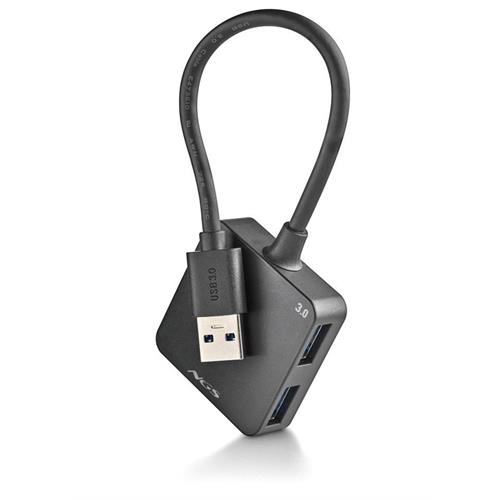 HUB NGS 4 PORTAS -IHUB3.0TINY ( 4 Portas - Velocidade de transferência: 5Gbps - Compatível c... )