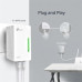 POWERLINE TP-LINK TL-WPA4220 AV600+ N300 ( 3 x Ethernet - Branco - O botão Wi-Fi Clone simplifica a c... )