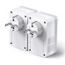 POWERLINE TP-LINK PA4010PKIT ( 2 x Ethernet - Branco - Velocidades de transferência de at... )