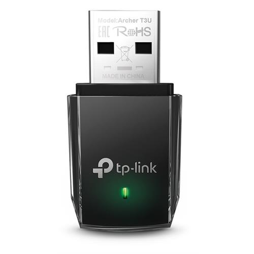ADAPTADOR USB TP-LINK AC1300 - ARCHER T3U MINI WIRELESS ( USB 3.0 - Preto - Suporta o standard 802.11ac - Velocidade... )