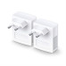 POWERLINE TP-LINK AV1000 - PA7017K ( 2 x Gigabit Ethernet LAN - Branco - Indicadores LED - Botã... )