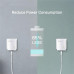 POWERLINE TP-LINK AV1000 - PA7017K ( 2 x Gigabit Ethernet LAN - Branco - Indicadores LED - Botã... )