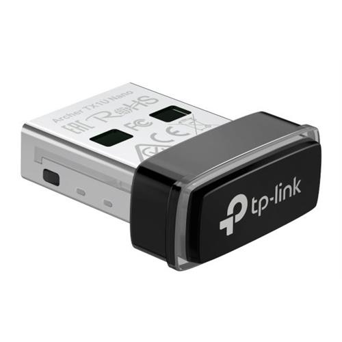 ADAPTADOR USB TP-LINK AX300 ARCHER TX1U ( USB 2.0 - Preto - Tecnologia Wi-Fi 6, alcance velocidades ... )