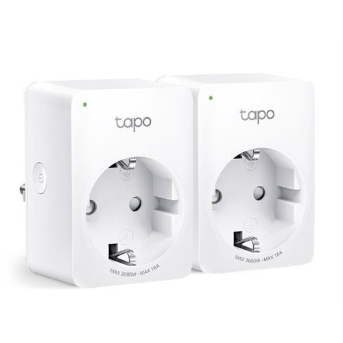 TOMADA INTELIG TP-LINK TAPO P110 PACK 2 UNI ( Android 4.4 e IOS 9.0 - 3680 W - Wi-Fi - Controlo remoto - ... )