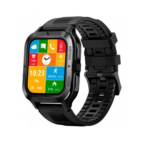 SMARTWATCH MAXCOM FW67 TITAN PRO PRETO ( Android e iOS - 60 gr - Ecrã de 1,85" - Resolução: 320 x ... )