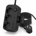 EXTENSÃO HUSLOG 3T-USB(2A+ 2C)1,4M-HUS1056 ( 3 tomadas CA - 2 x USB-C - 2 x USB-A - Preto - Interruptor... )