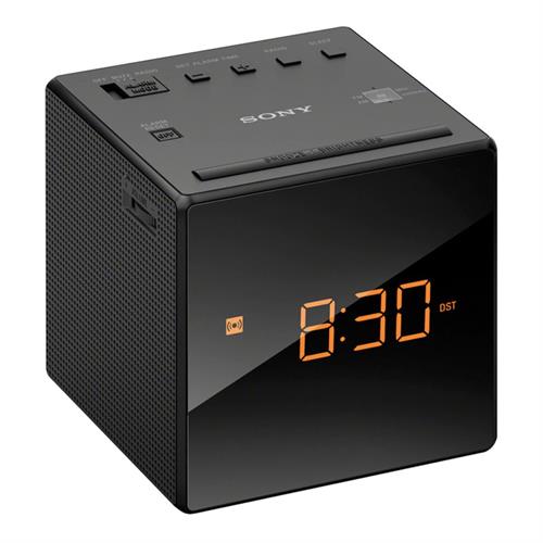 RÁDIO DESPERTADOR ANALÓGICO SONY ICFC1B( Pilhas ou corrente - 520 gr - Preto )