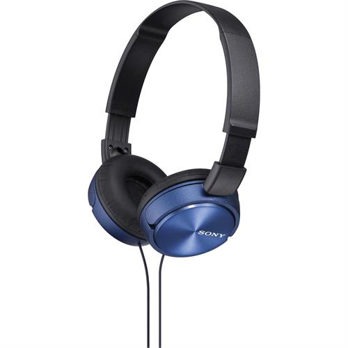 AUSCULTADORES COM FIO SONY MDRZX310L ( Azul - Diafragmas de neodímio de 30 mm para um som potente ... )