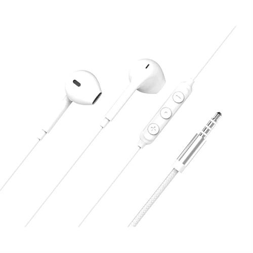 AURICULAR METRONIC FORCE PLAY F148128( Jack 3,5 mm - Branco - Auriculares com mãos livres )