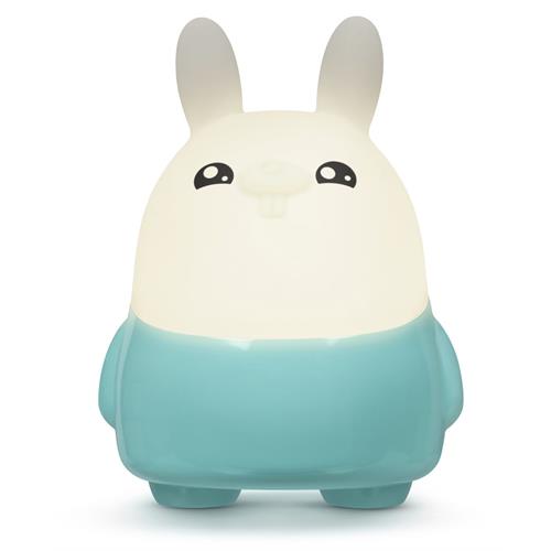 LUZ PRESENÇA BIGBEN COELHO NLKIDSRABBIT ( USB-C - Verde - Luz noturna infantil com intensidade ajust... )