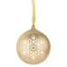 COLUNA PORTATIL BIGBEN XMASBALLGOLD( 10 W - Bluetooth - USB-C - Dourado )