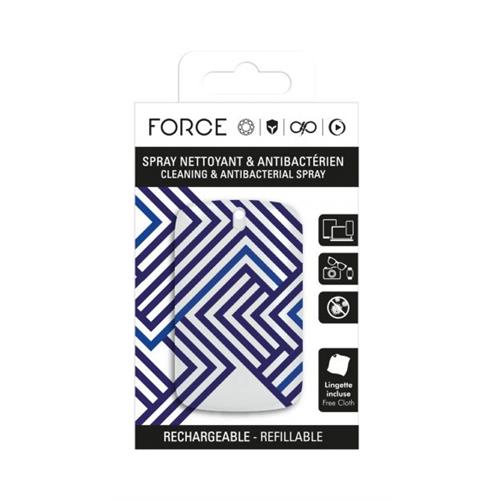 SPRAY LIMPEZA FORCE F153F158 ( Spray de limpeza antibacteriano de 15 ml integrado + toalhet... )