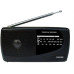 RÁDIO PORTÁTIL HAEGER HANDY ( Pilhas - Preto - Sintonizador AM _ FM - Antena telescópica... )