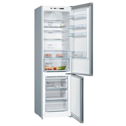 FRIGORÍFICO COMBINADO BOSCH KGN39VIEB( Total No Frost - Inox - 368 Litros )