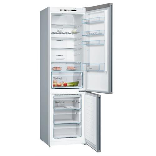 FRIGORÍFICO COMBINADO BOSCH KGN36VIED( Total No Frost - Inox - 326 Litros )