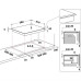 PLACA VITROCERÂMICA HOTPOINT HR632B( Vitrocerâmica - 4 Z - 6200 W )