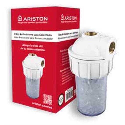 FILTRO POLIFOSFATOS ARISTON PARA TERMOACUMULADOR 3855015 ( Branco - O Filtro Anticalcário de Polifosfato é a solução i... )