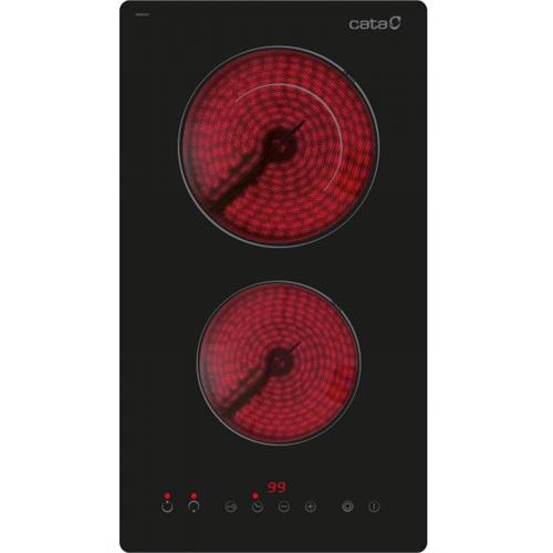 PLACA ELÉTRICA CATA TD 3002 BK( Vitrocerâmica - 2 Z - 3200 W )