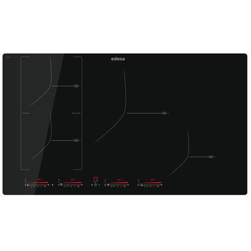 PLACA DE INDUÇÃO EDESA EIM8430RBK_A( Indução - 4 Z - 9000 W )( Indução - 4 Z - 9000 W )