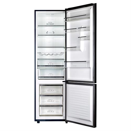 FRIGORÍFICO COMBINADO INFINITON FGC228BG( Total No Frost - Vidro _ Preto - 356 Litros )