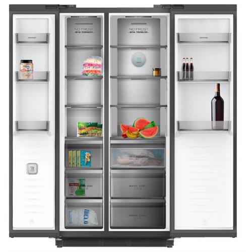 FRIGORÍFICO AMERICANO INFINITON SBS-535A93XEB( Total No Frost - Inox - 508 Litros )( Total No Frost - Inox - 508 Litros )