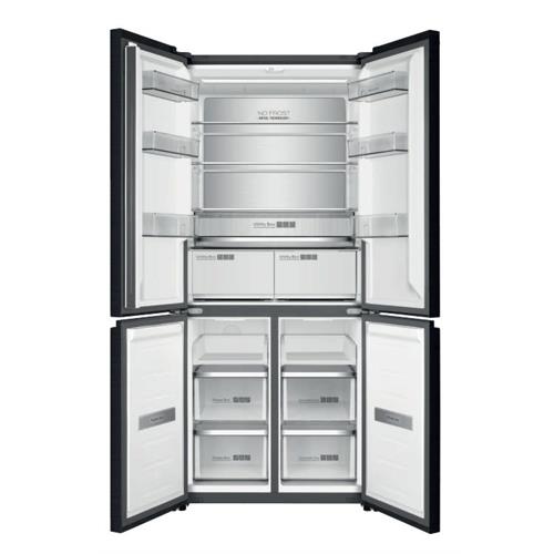 FRIGORÍFICO AMERICANO INFINITON AMCB-580CD90NEC( Total No Frost - Vidro Preto - 456 Litros )( Total No Frost - Vidro Preto - 456 Litros )