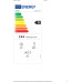 FRIGORÍFICO COMBINADO HISENSE RB390N4CCD( Cinzento Escuro - 304 Litros - 207 Litros )