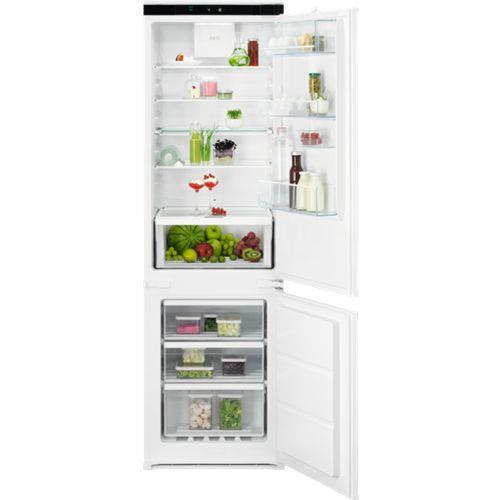FRIGORÍFICO COMBINADO ENCASTRE AEG OSC7G181ES( No Frost no congelador - Branco - 256 Litros )