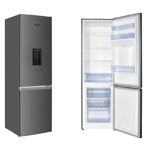 FRIGORÍFICO COMBINADO HAEGER CR-32S.018A( Tradicional - Inox - 313 Litros )