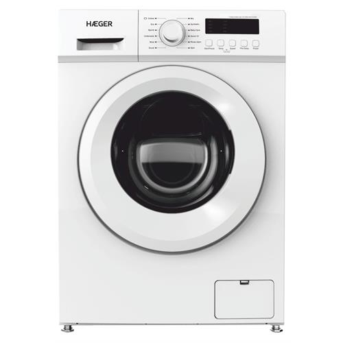 MÁQUINA DE LAVAR ROUPA HAEGER WM8KG002A( 1200 rpm - 8 Kg - Branco )